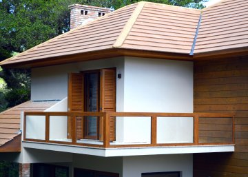 Contraventana aspecto madera - Todos los fabricantes de la arquitectura y  del design